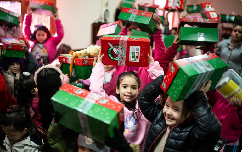 Operation Christmas Child begins in October