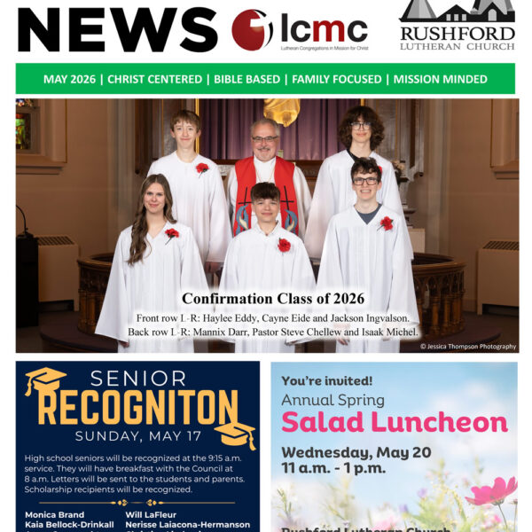 May Newsletter