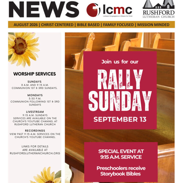 September Newsletter